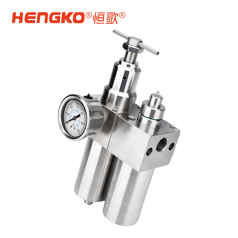 不銹鋼氣源處理器三聯(lián)件在超高純電子特氣系統(tǒng)的應(yīng)用！